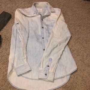 American eagle boyfriend fit jean shirt